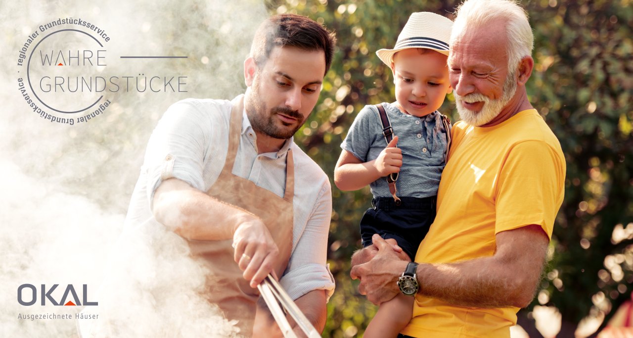 Grundstückservice Familie am Grill