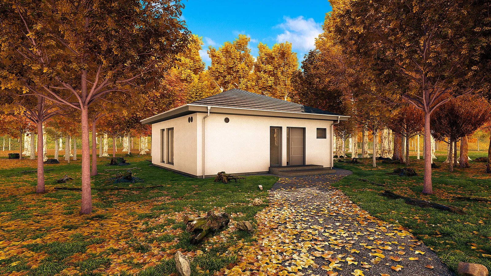 Tiny Bungalow Herbst