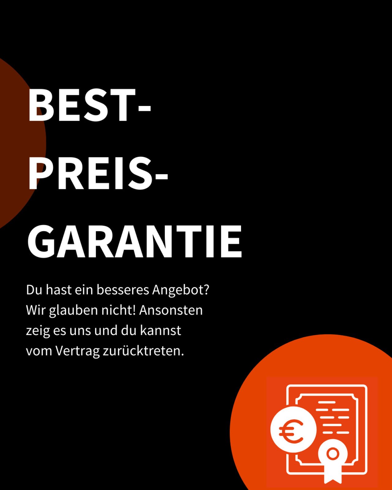 Best-Preis-Garantie Best-Preis-Garantie