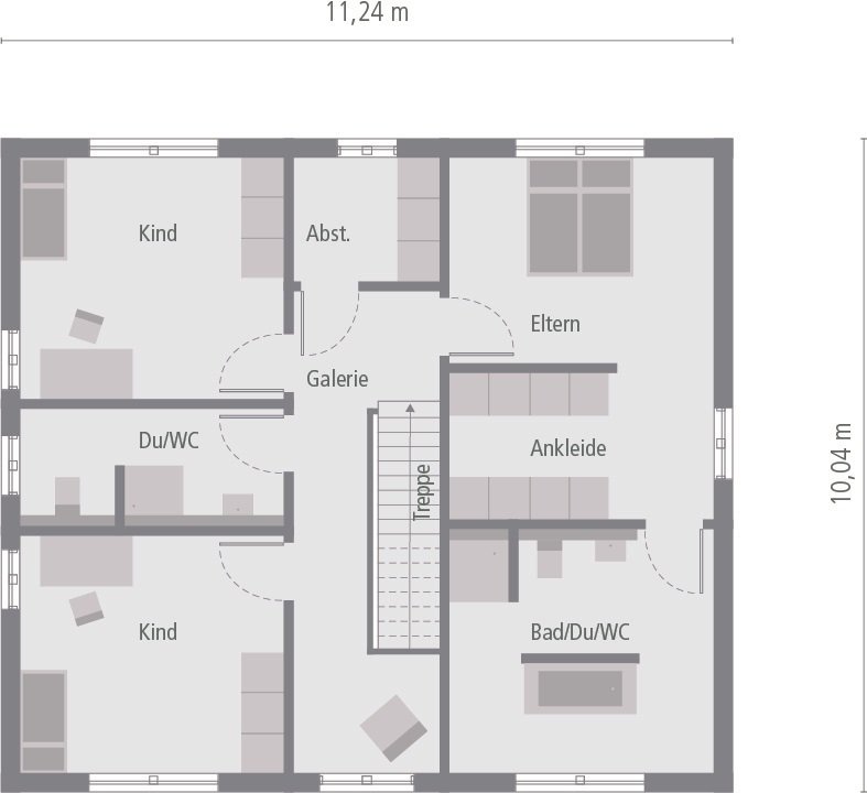 Grundriss Obergeschoss Grundriss Obergeschoss