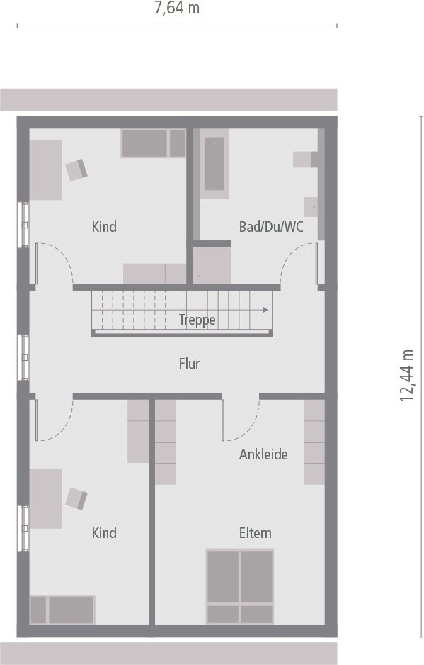 Grundriss Obergeschoss Grundriss Obergeschoss