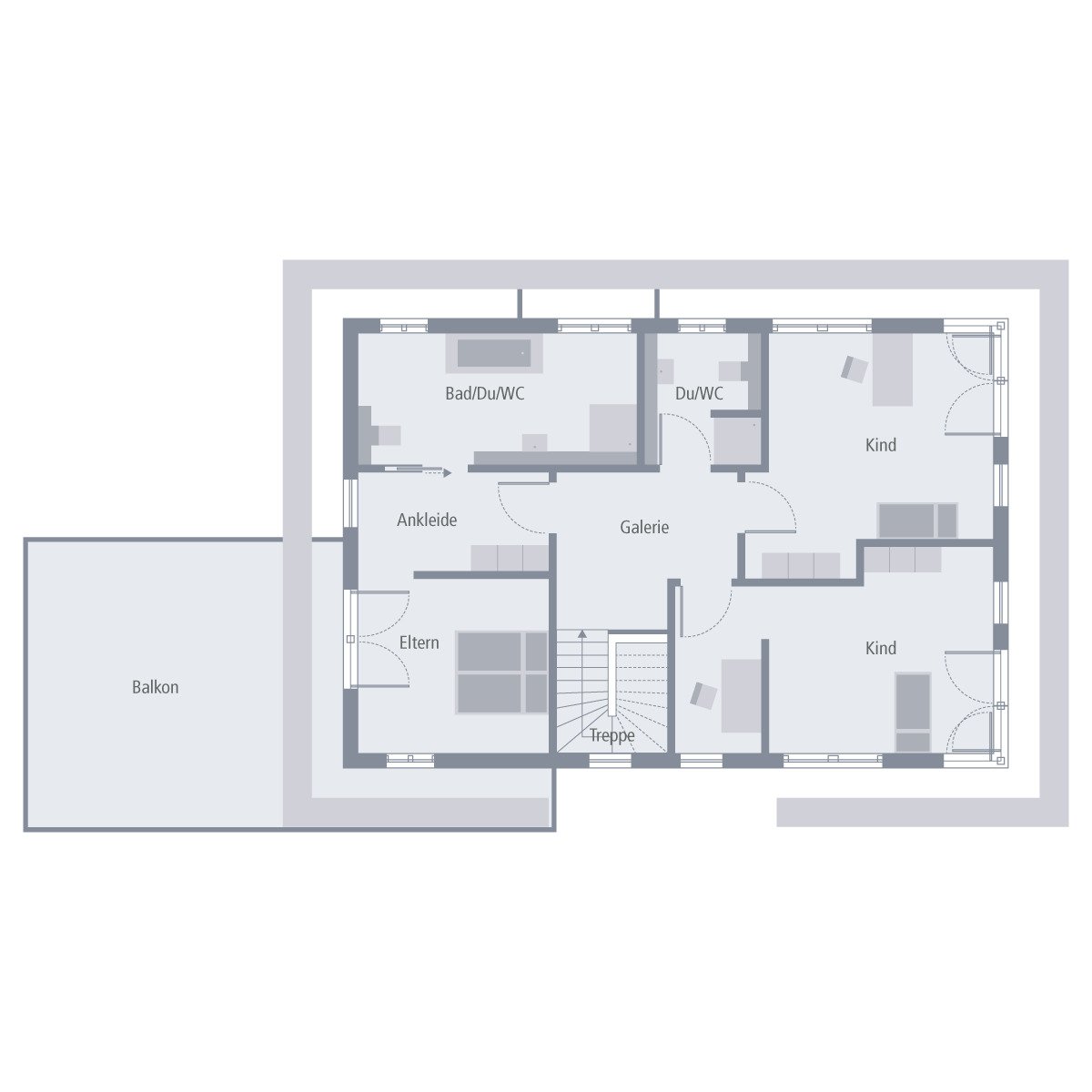 Grundriss Obergeschoss Grundriss Obergeschoss