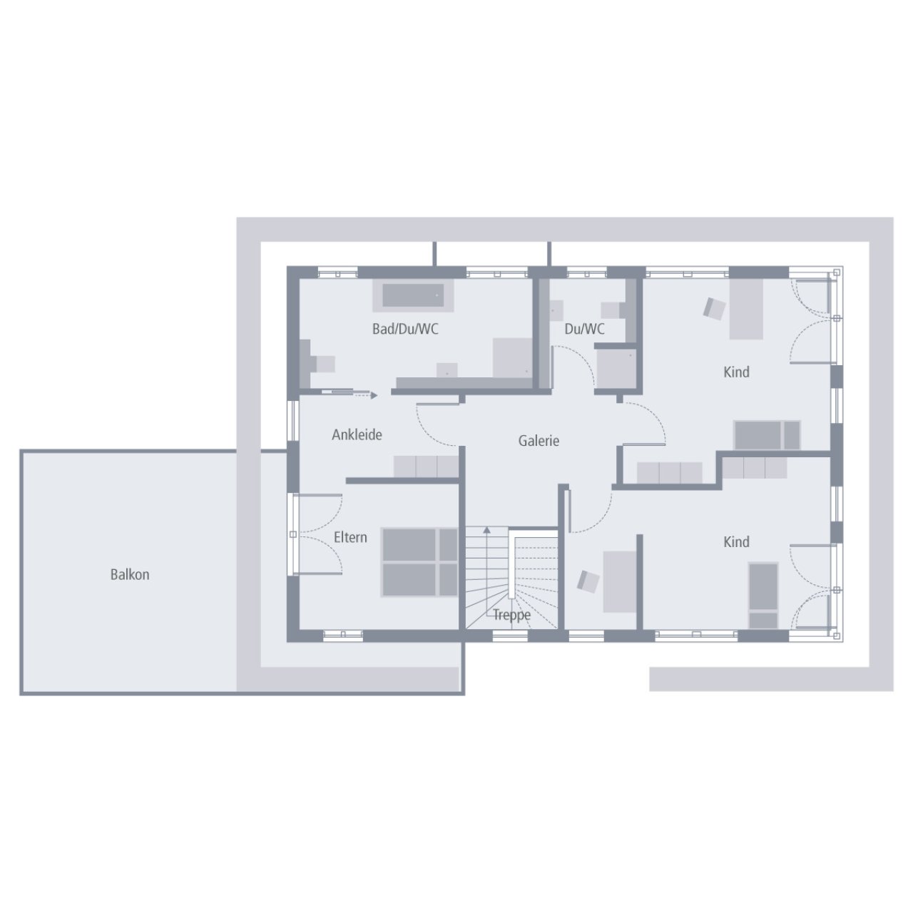 Grundriss Obergeschoss Grundriss Obergeschoss