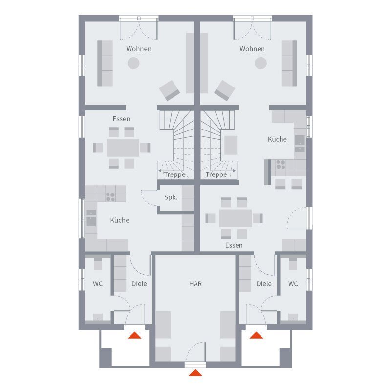 Grundriss Erdgeschoss Grundriss Erdgeschoss