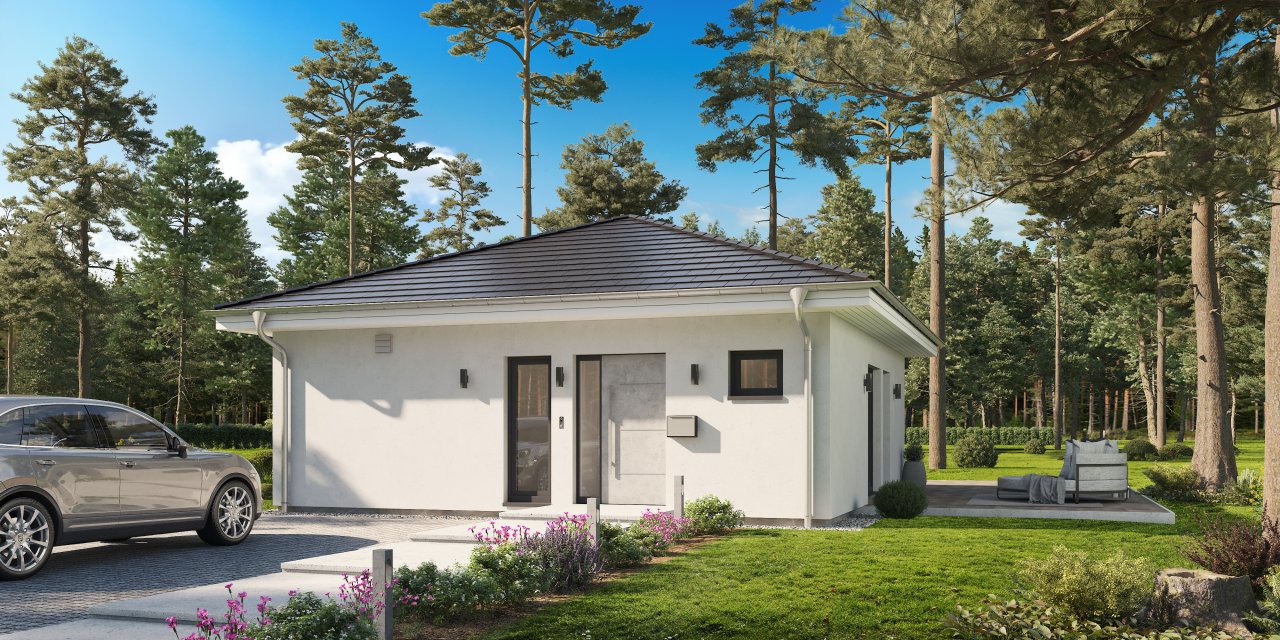 OKAL Tiny-Single-Bungalow Eingang OKAL Tiny-Single-Bungalow Eingang