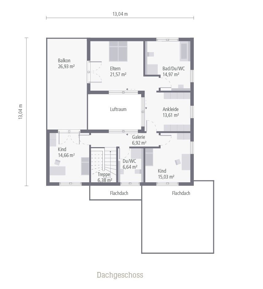 Grundriss Obergeschoss Grundriss Obergeschoss