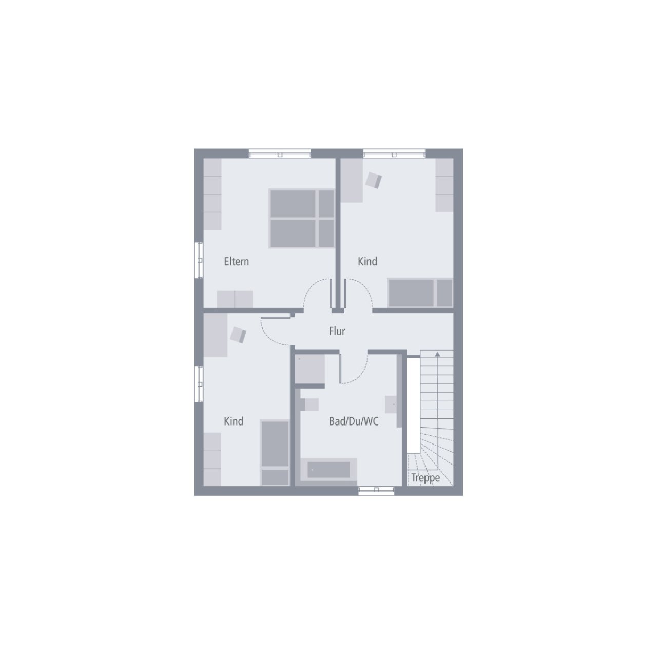 Grundriss Obergeschoss Grundriss Obergeschoss
