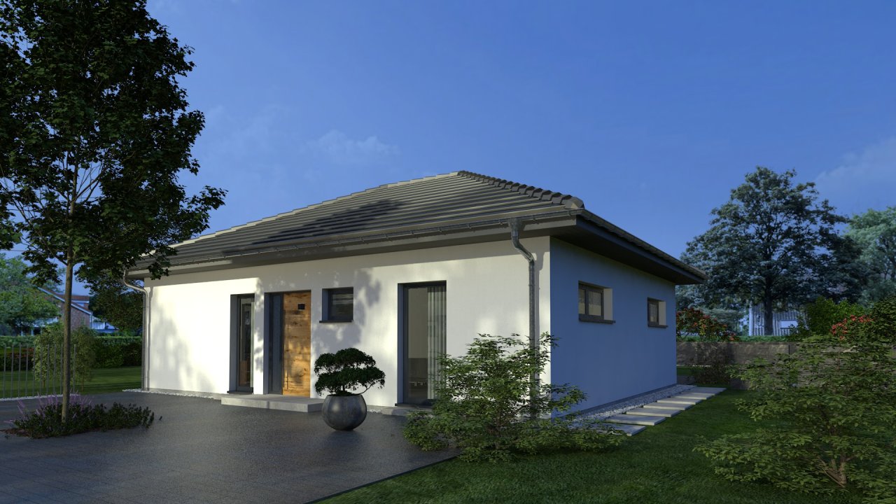 OKAL Bungalow--Walm aussen OKAL Bungalow--Walm aussen