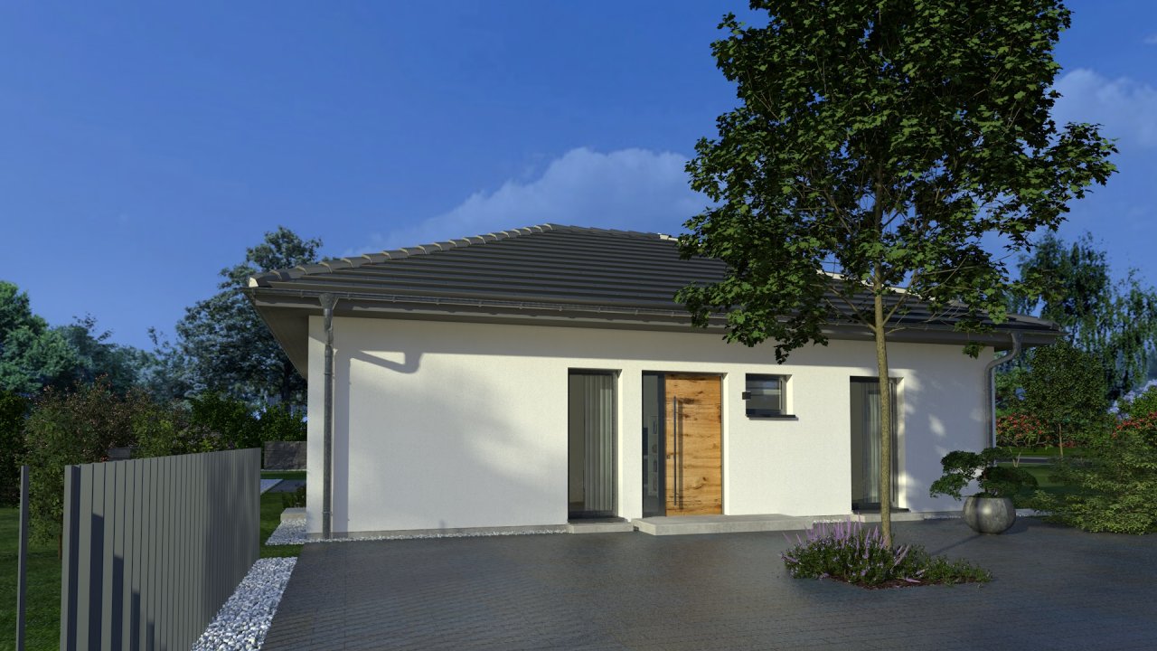 OKAL Bungalow--Walm aussen OKAL Bungalow--Walm aussen