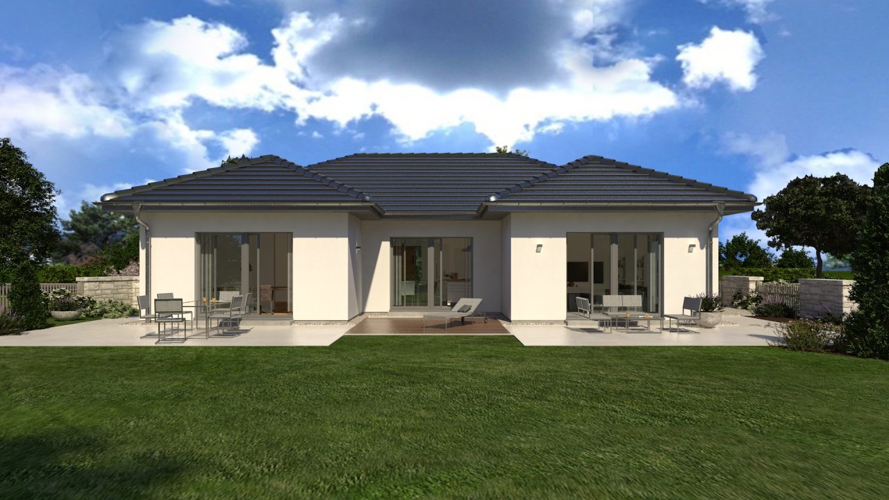 OKAL Bungalow--Walm aussen OKAL Bungalow--Walm aussen