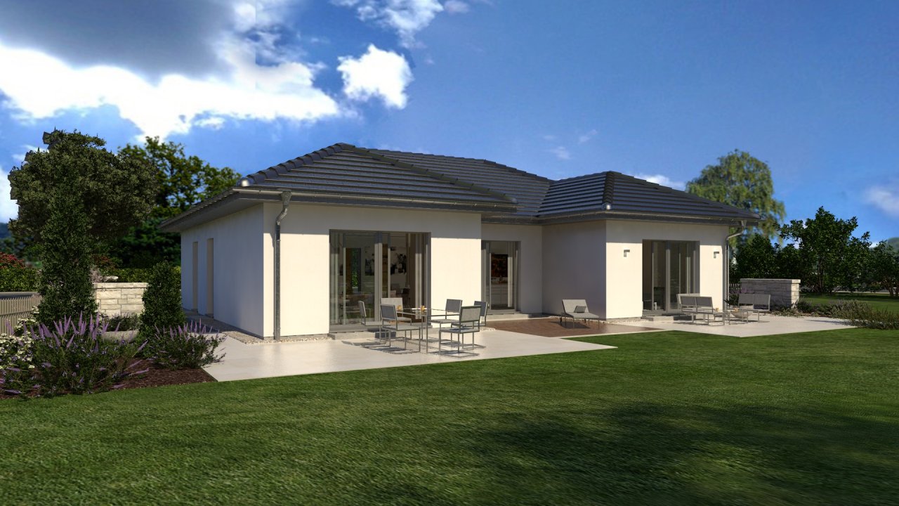 OKAL Bungalow--Walm aussen OKAL Bungalow--Walm aussen