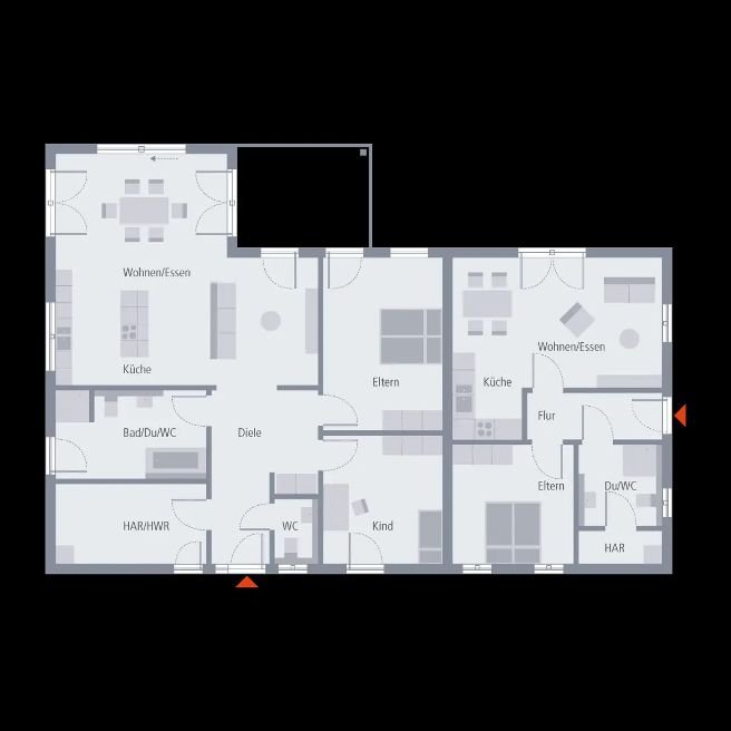 Bungalow Grundriss EG Bungalow Grundriss EG