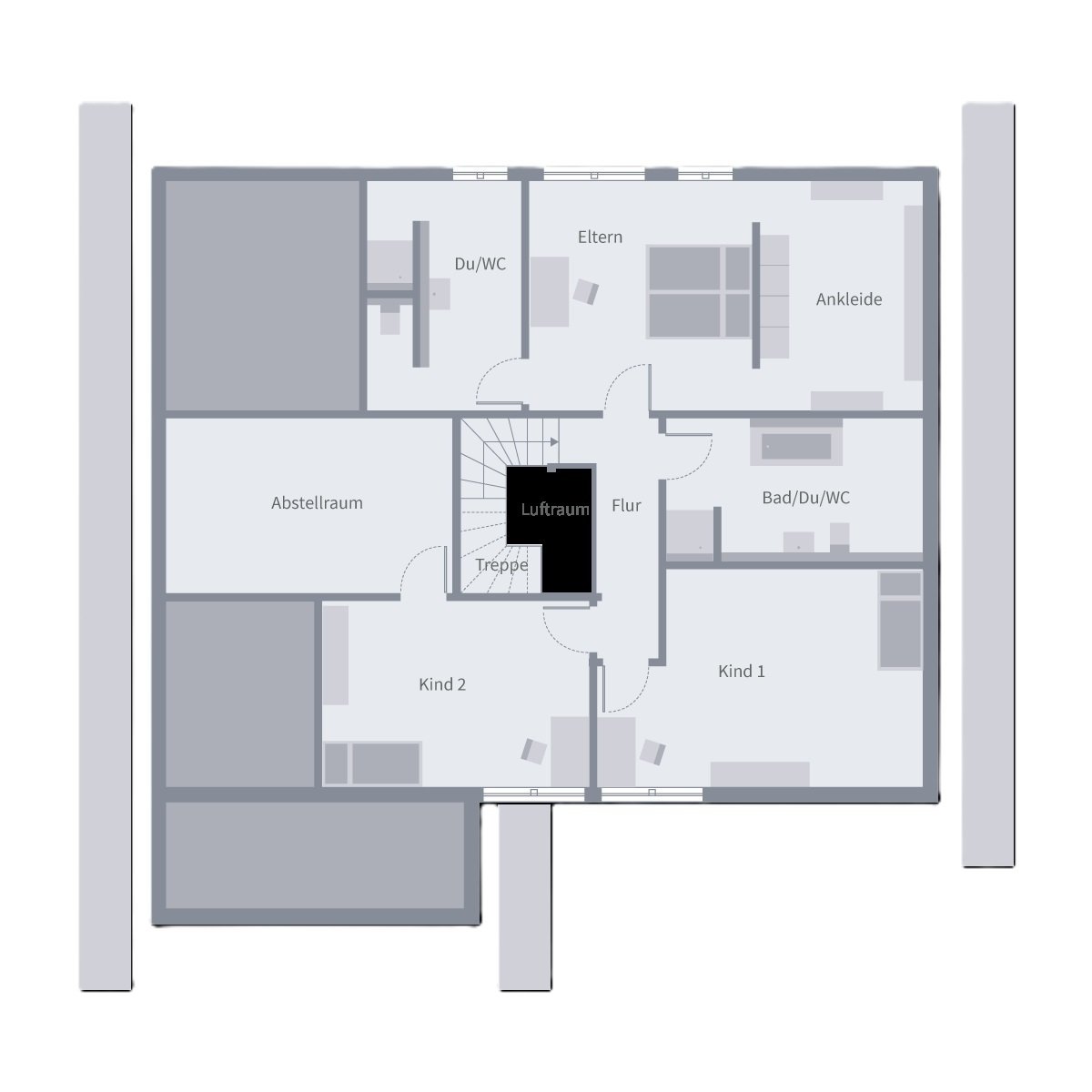 Grundriss Obergeschoss Grundriss Obergeschoss