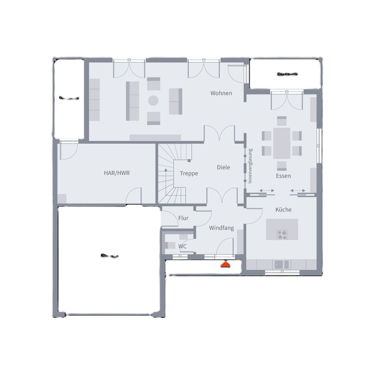 Grundriss Erdgeschoss Grundriss Erdgeschoss