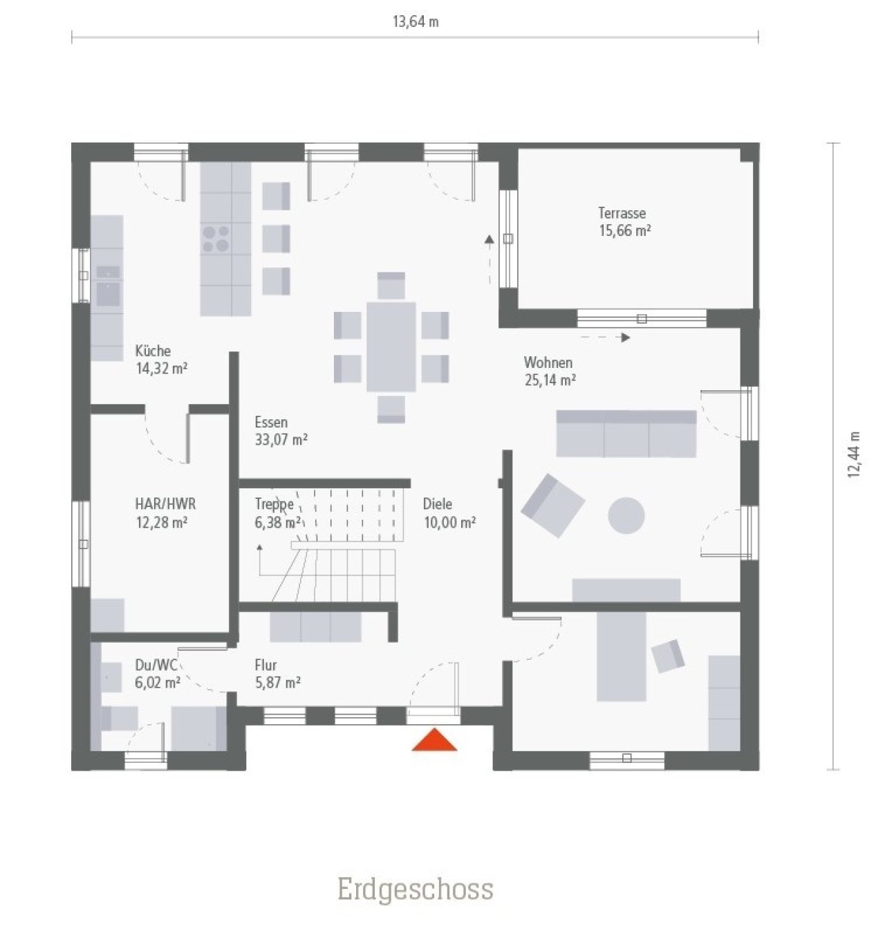Grundriss Erdgeschoss Grundriss Erdgeschoss