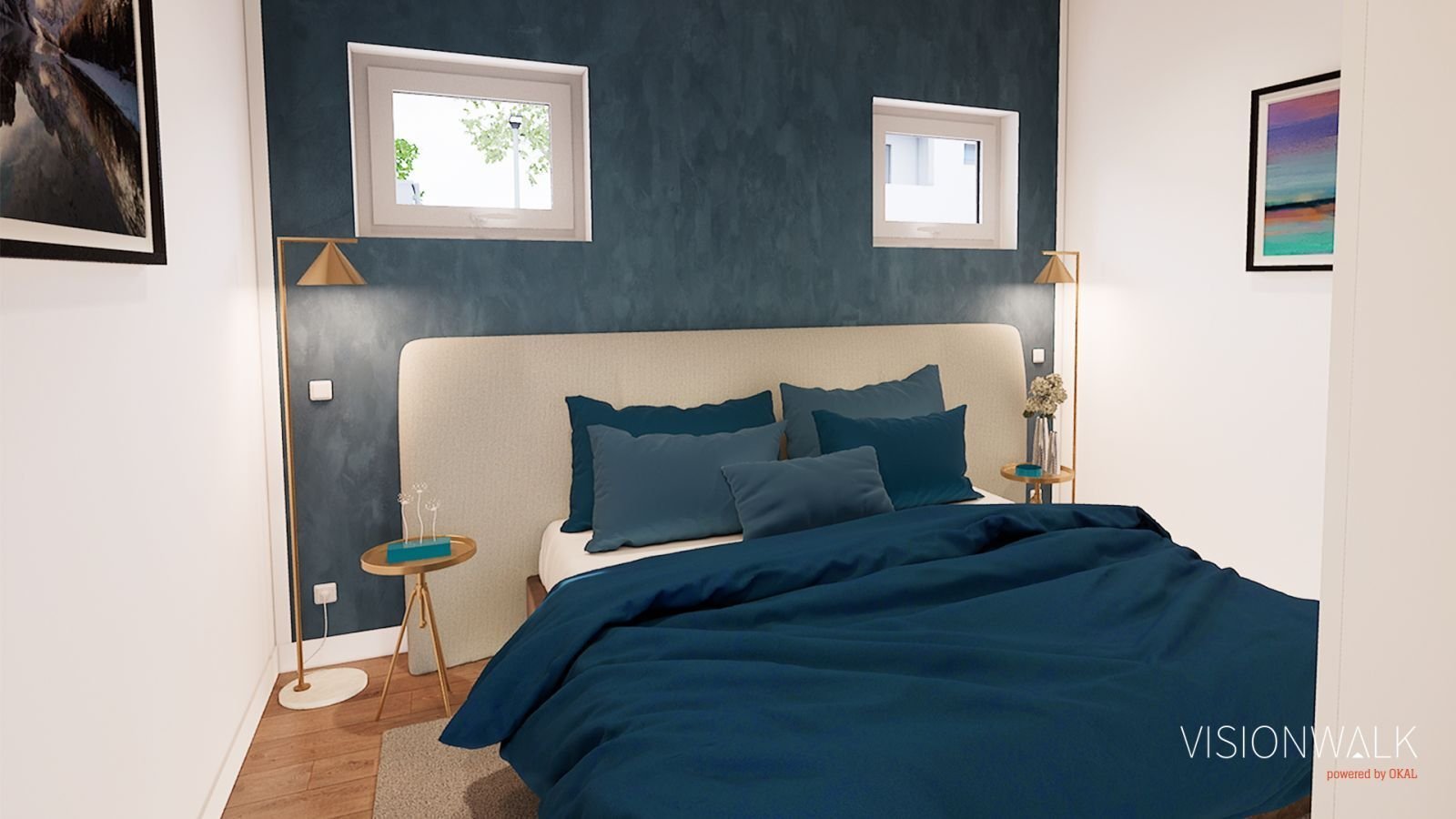Ansicht Schlafzimmer Einliegerwohnung Ansicht Schlafzimmer Einliegerwohnung