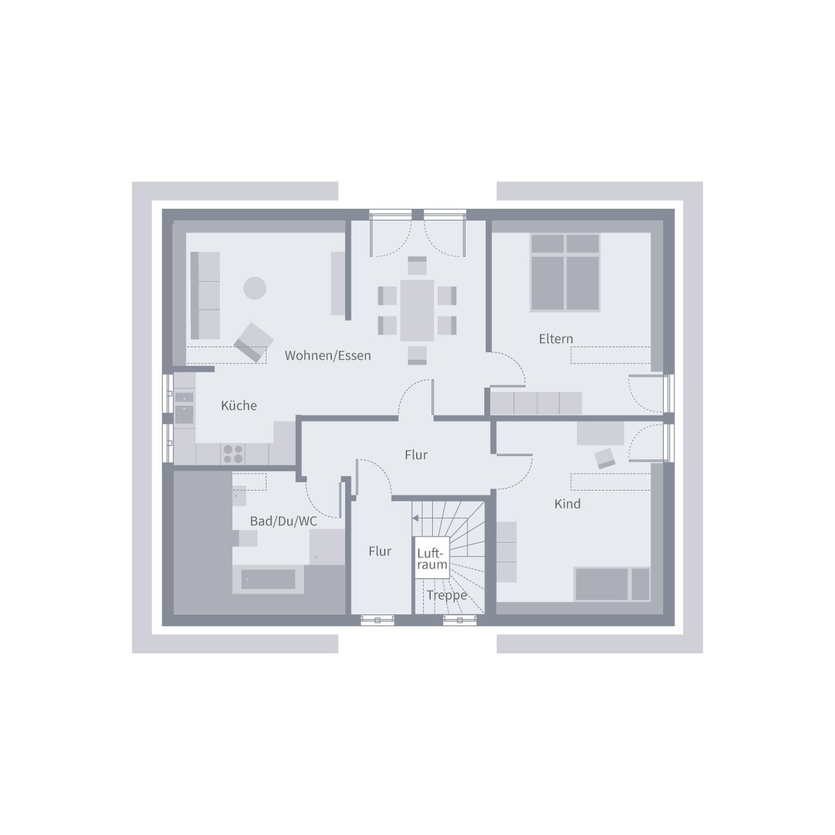 Grundriss Obergeschoss Grundriss Obergeschoss