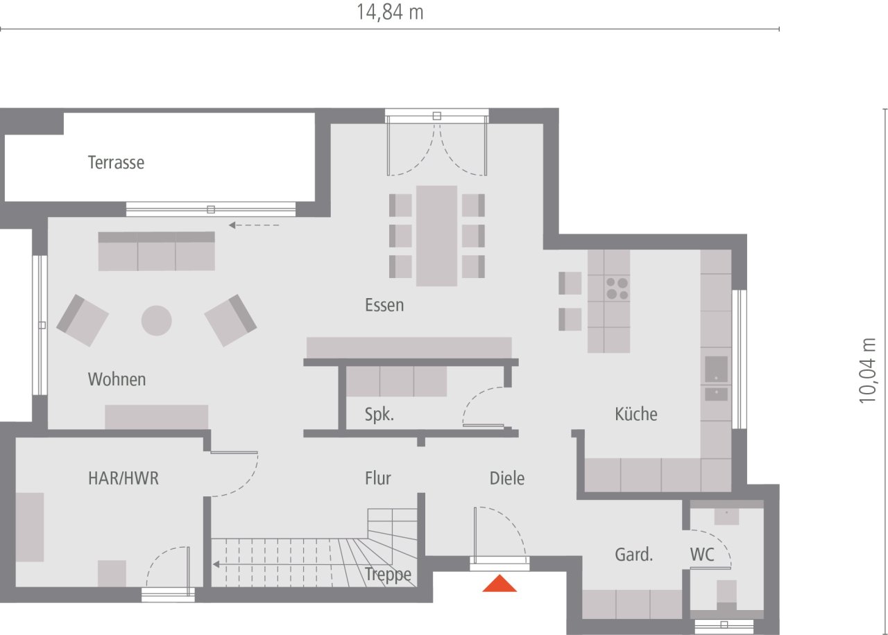 Grundriss Erdgeschoss Grundriss Erdgeschoss
