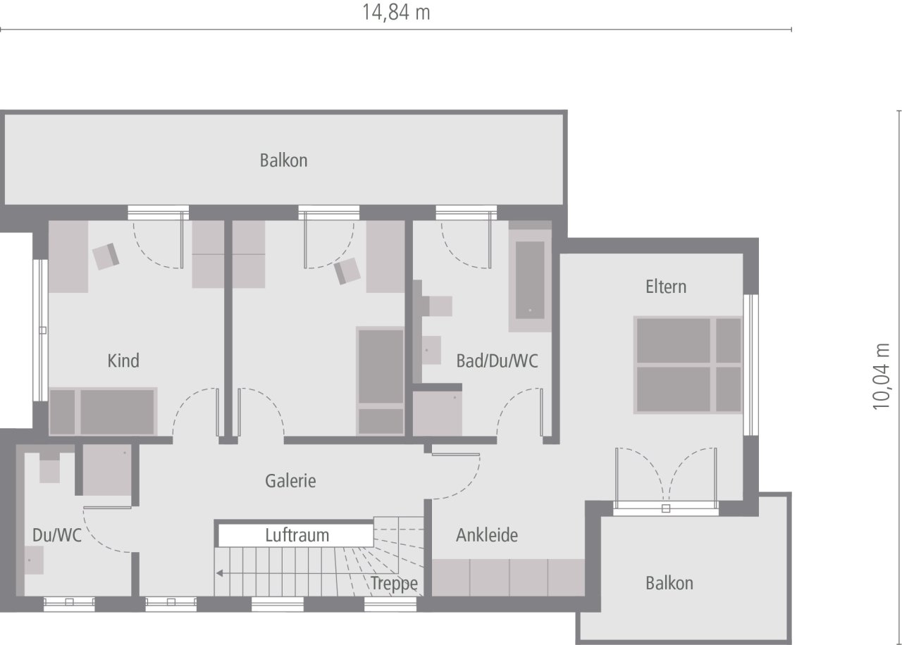 Grundriss Obergeschoss Grundriss Obergeschoss