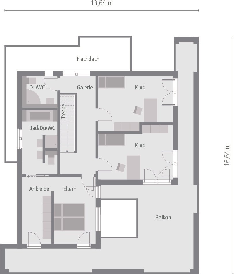 Grundriss Obergeschoss Grundriss Obergeschoss