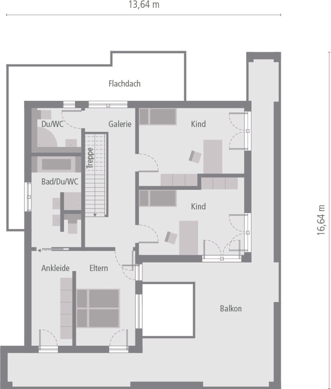 Grundriss Obergeschoss Grundriss Obergeschoss