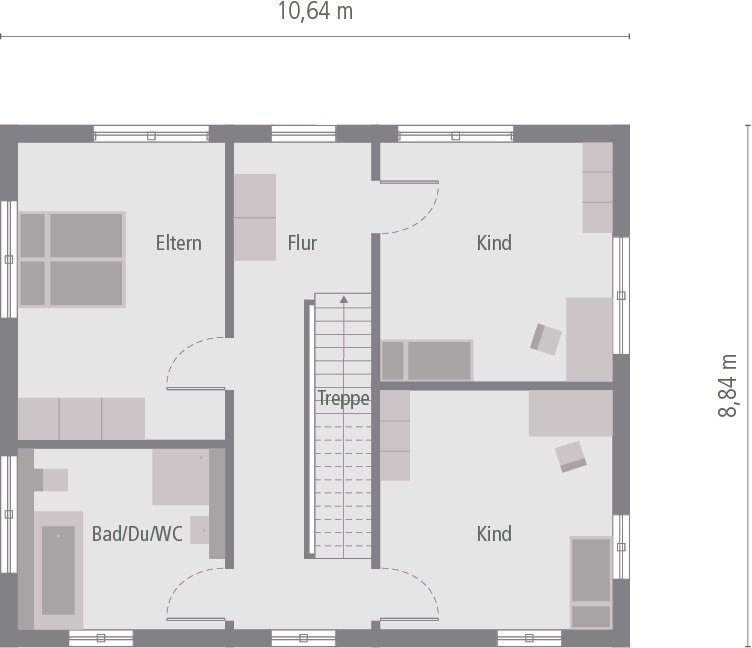 Grundriss Obergeschoss Grundriss Obergeschoss
