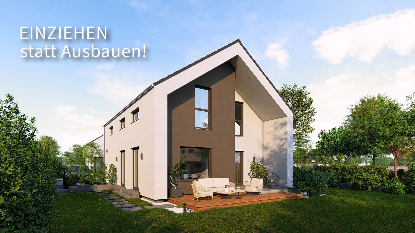 EINZIEHEN statt Ausbauen EINZIEHEN statt Ausbauen