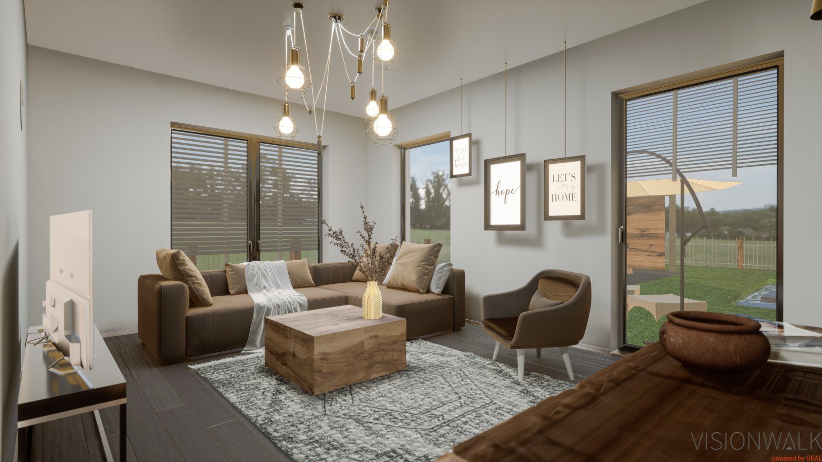 Ansicht Wohnzimmer Ansicht Wohnzimmer