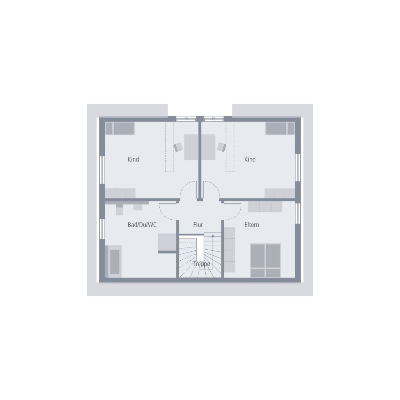 Grundriss Obergeschoss Grundriss Obergeschoss