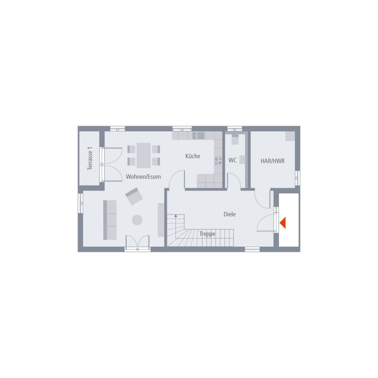 Grundriss Erdgeschoss Grundriss Erdgeschoss