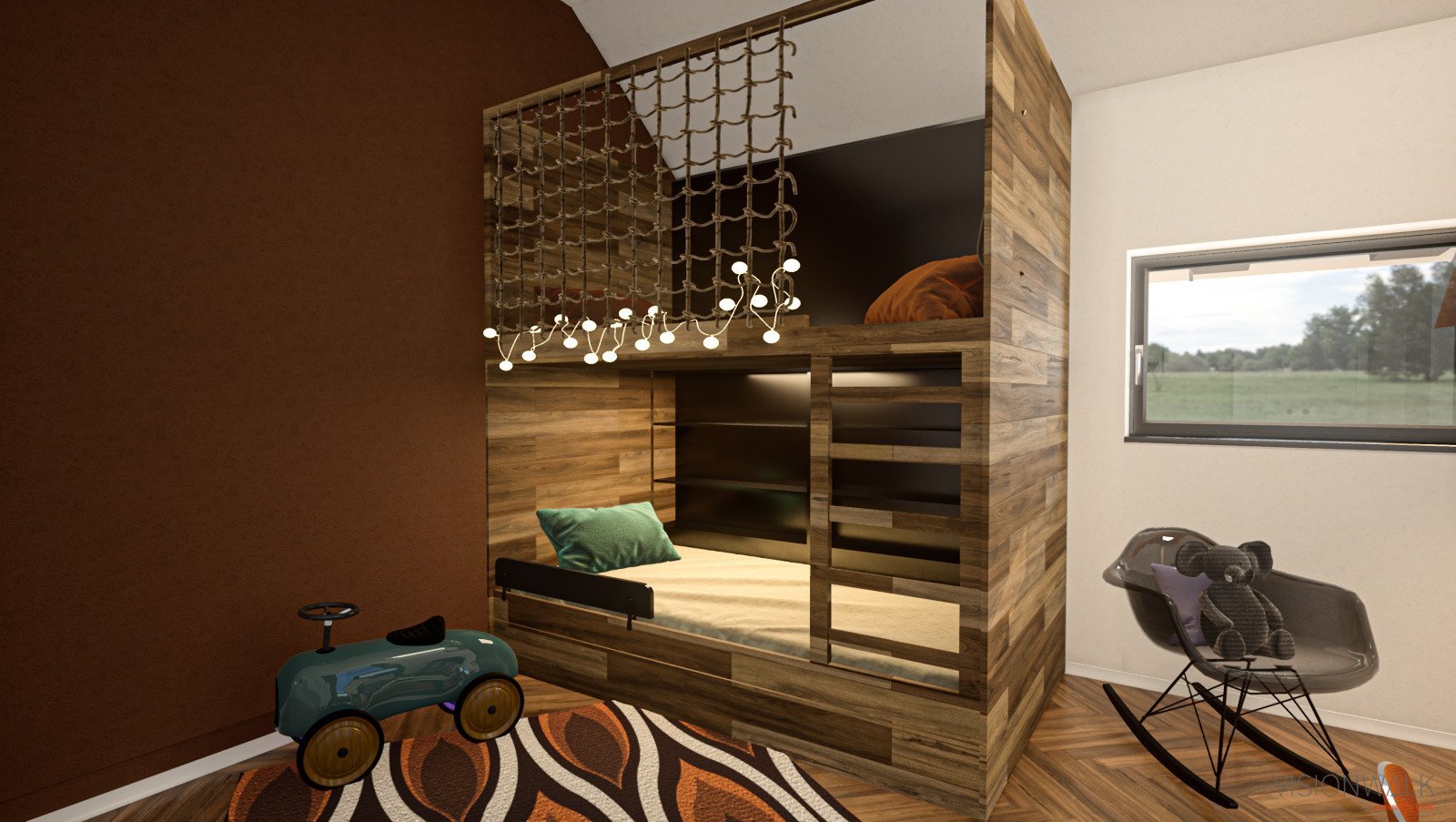 Ansicht Kinderzimmer Ansicht Kinderzimmer