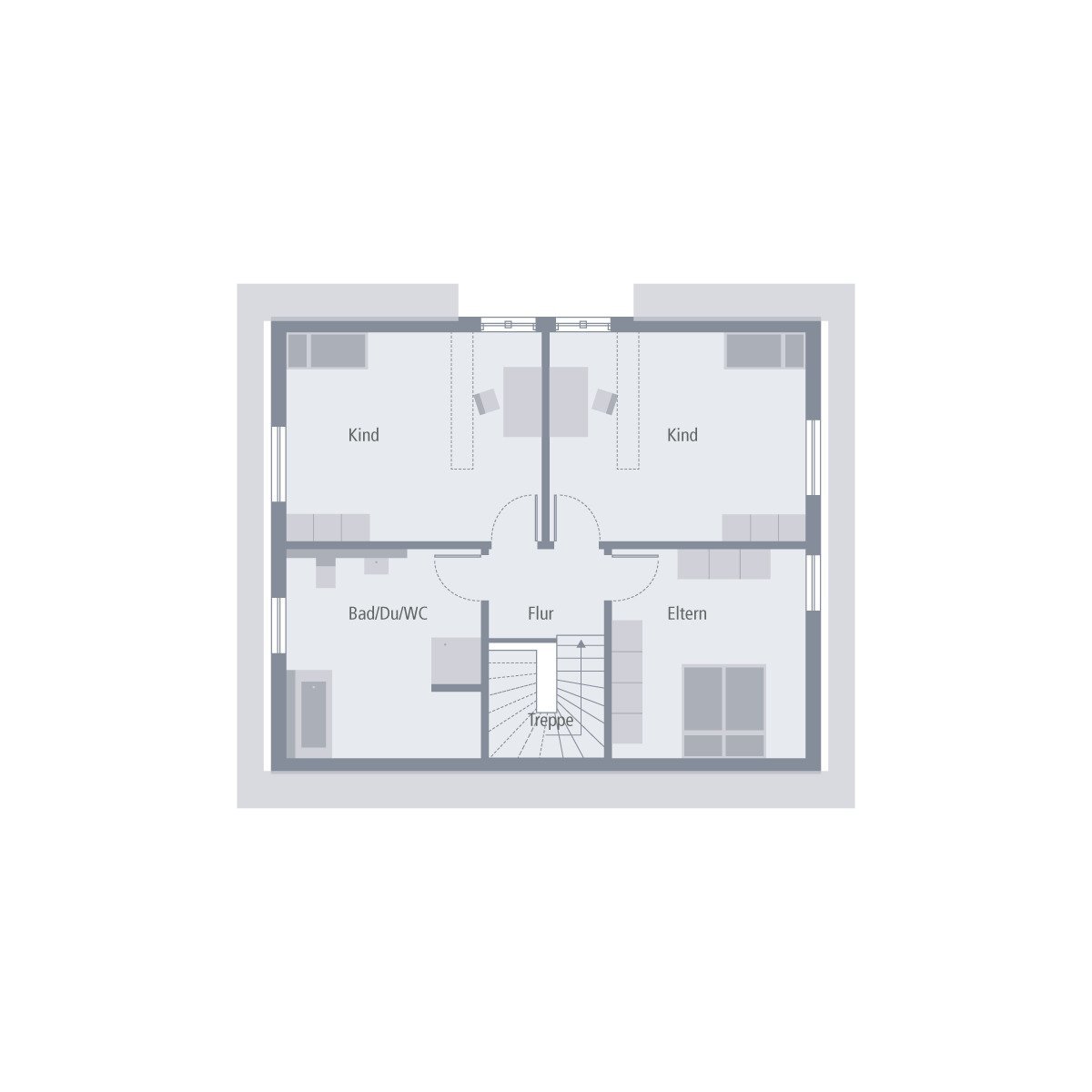 Grundriss Obergeschoss Grundriss Obergeschoss