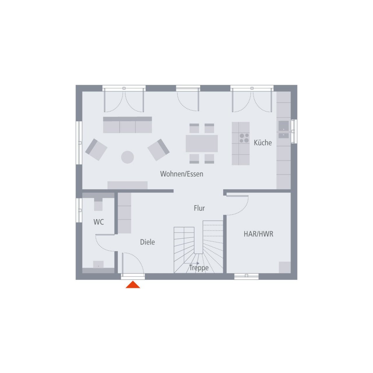 Grundriss Erdgeschoss Grundriss Erdgeschoss