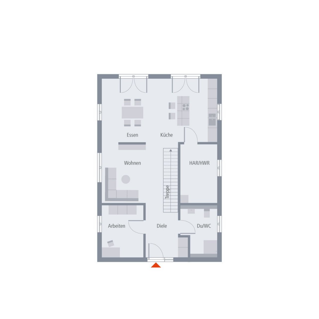 Grundriss Erdgeschoss Grundriss Erdgeschoss