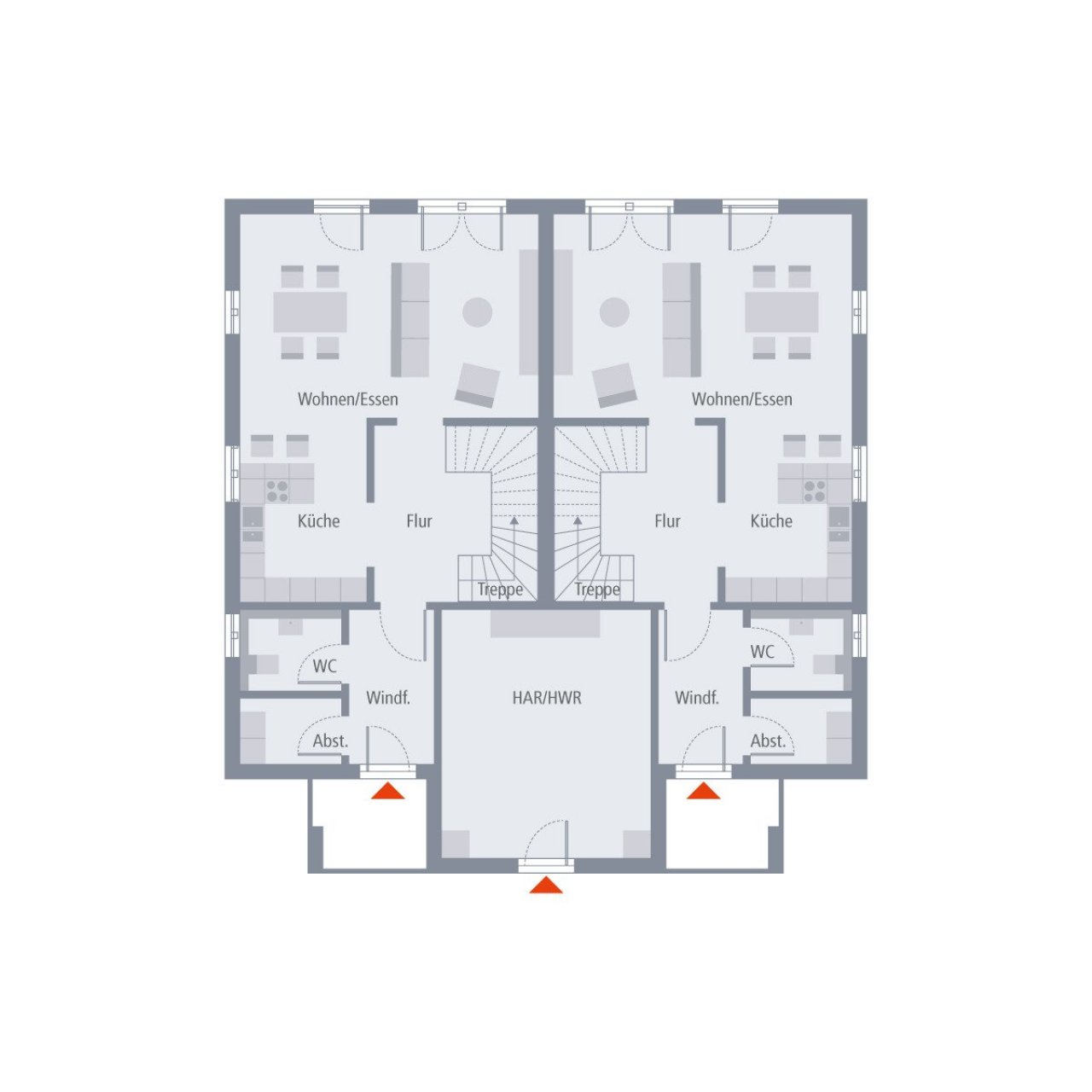 Grundriss Erdgeschoss Grundriss Erdgeschoss