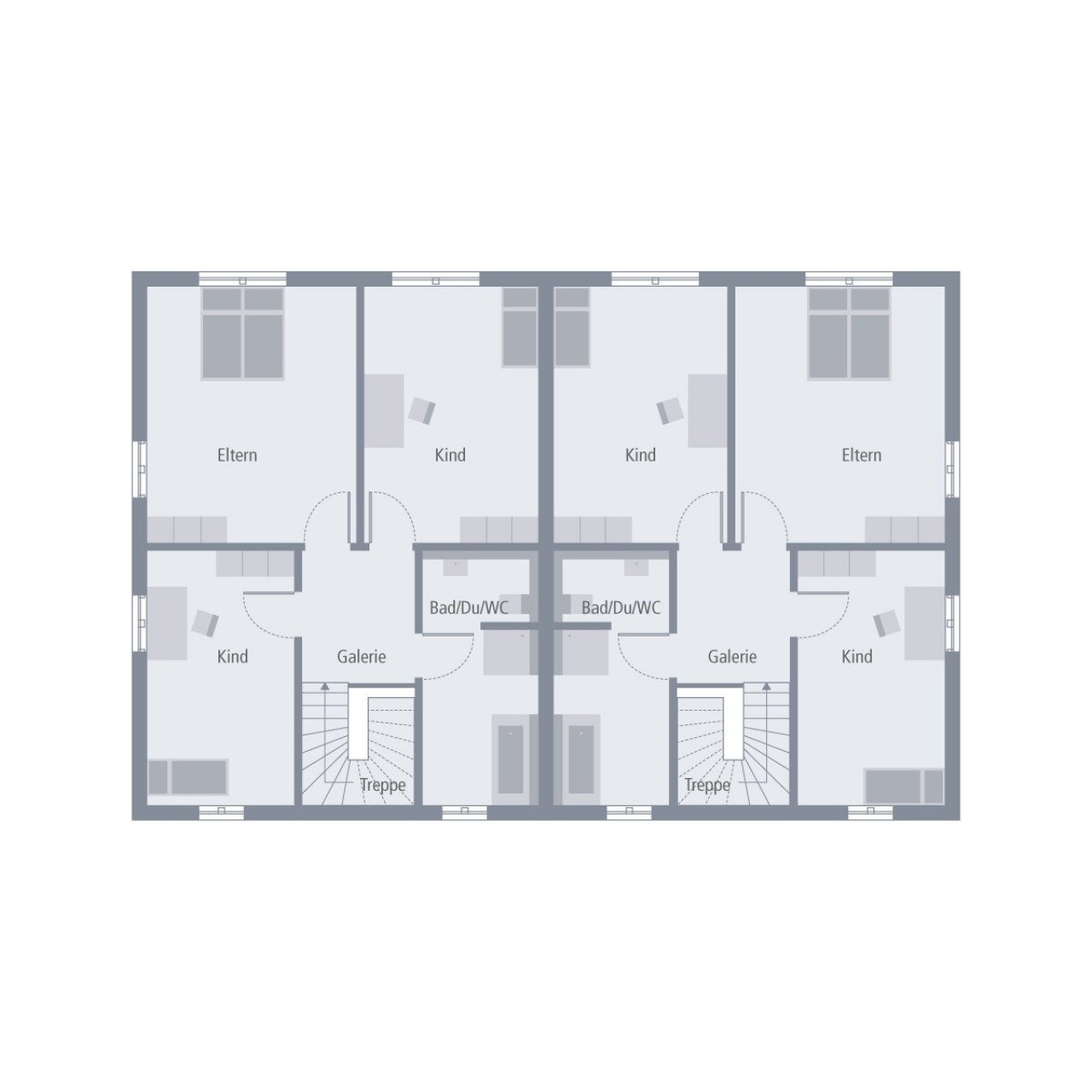 Grundriss Obergeschoss