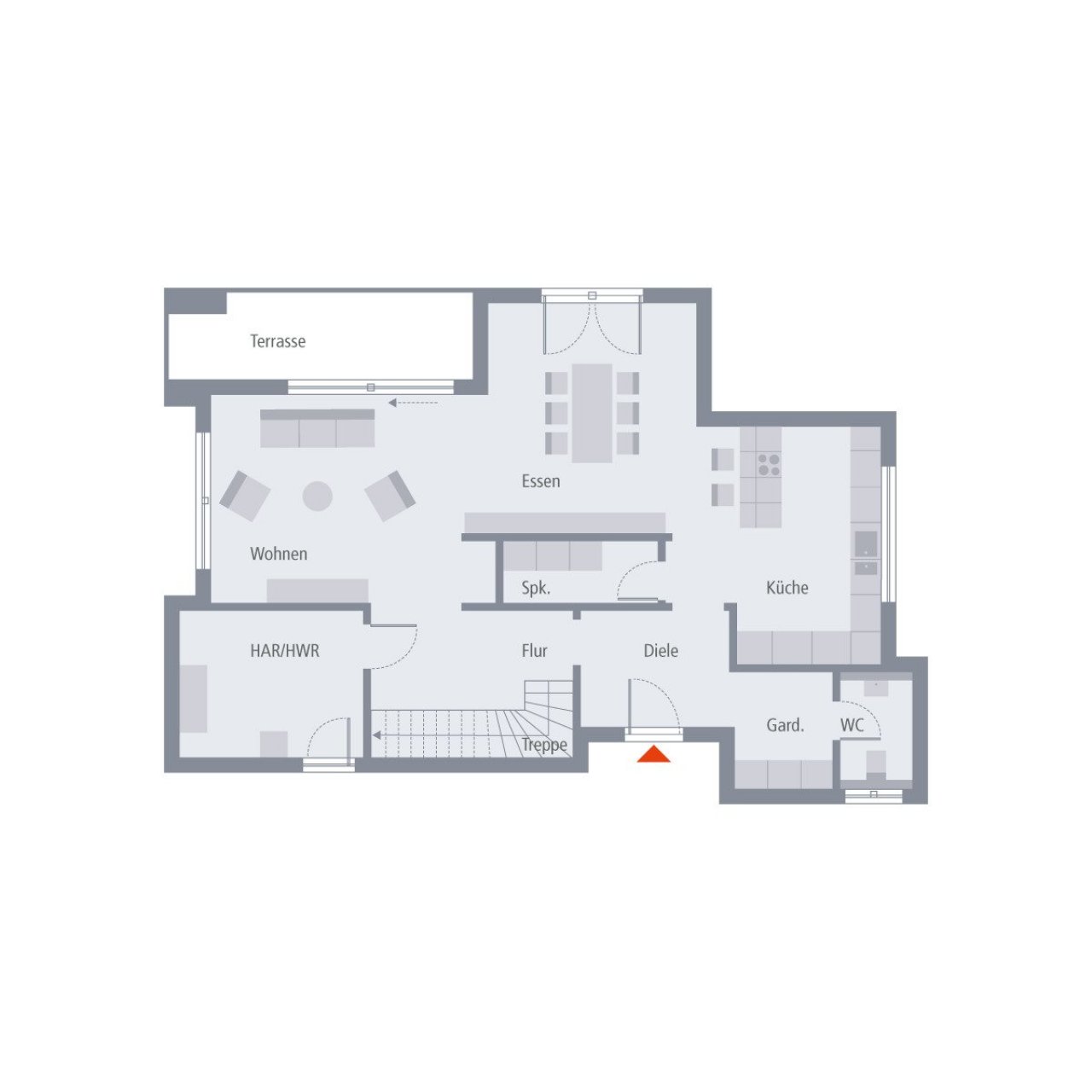 Grundriss Erdgeschoss Grundriss Erdgeschoss