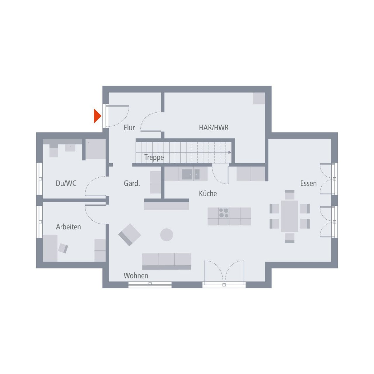 Grundriss Erdgeschoss