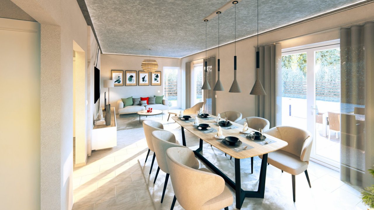 Ansicht Esszimmer/Küche Ansicht Esszimmer/Küche