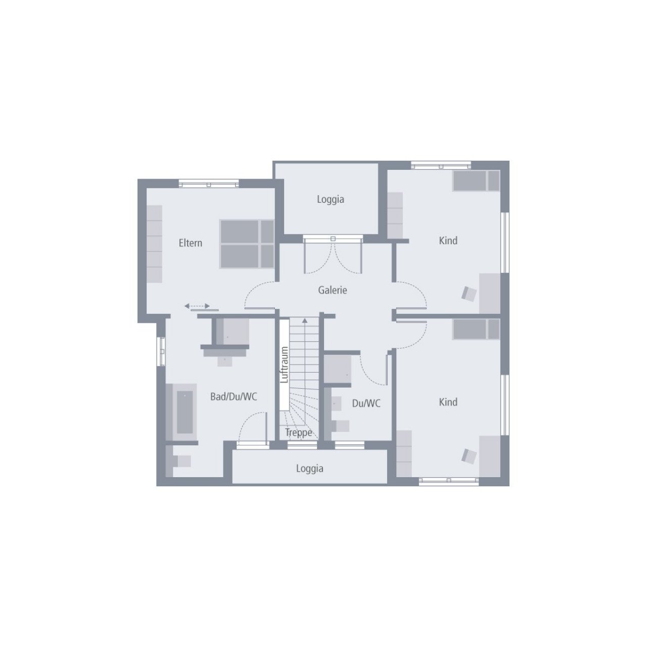 Grundriss Obergeschoss Grundriss Obergeschoss