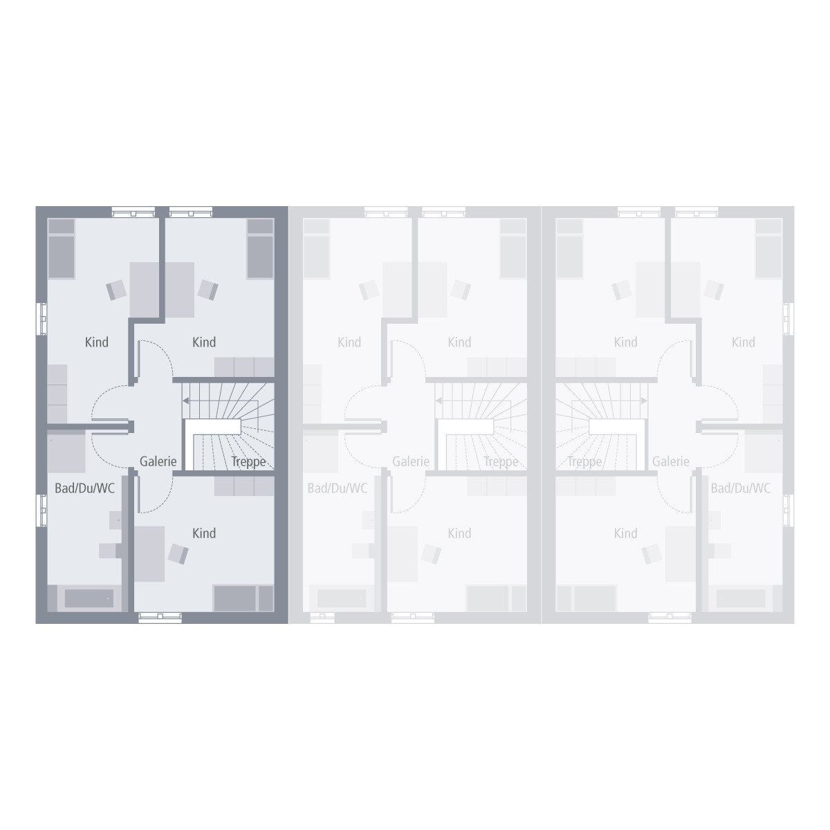 Grundriss Obergeschoss Grundriss Obergeschoss