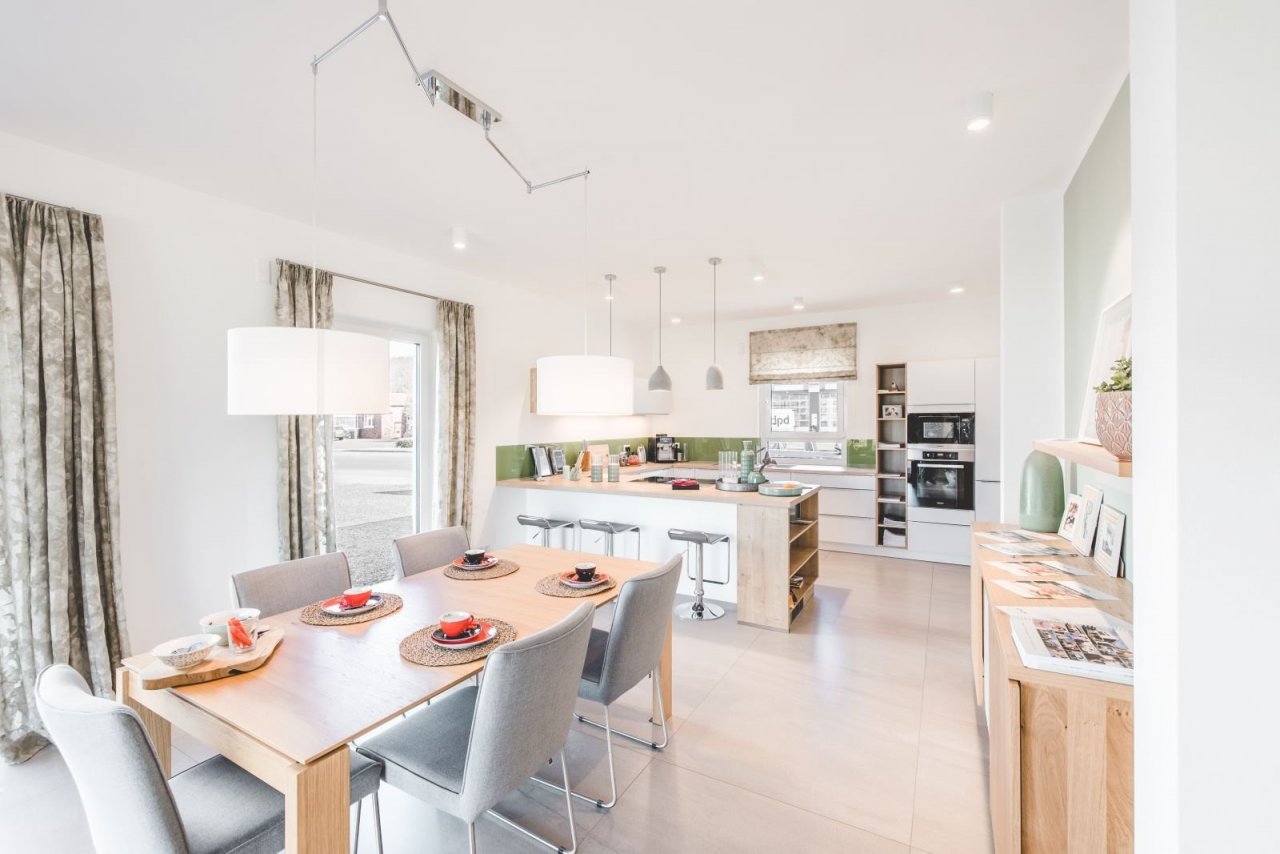 Offene Küche mit Essbereich Offene Küche mit Essbereich