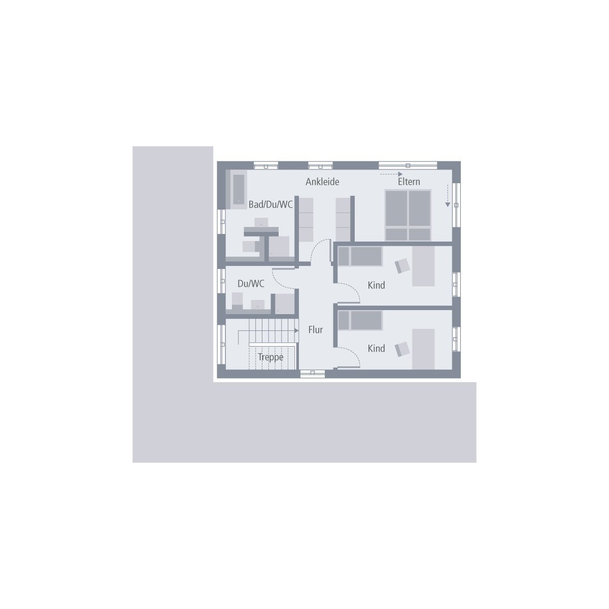 Grundriss Obergeschoss Grundriss Obergeschoss