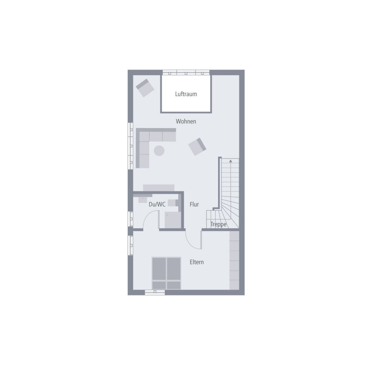Grundriss Obergeschoss