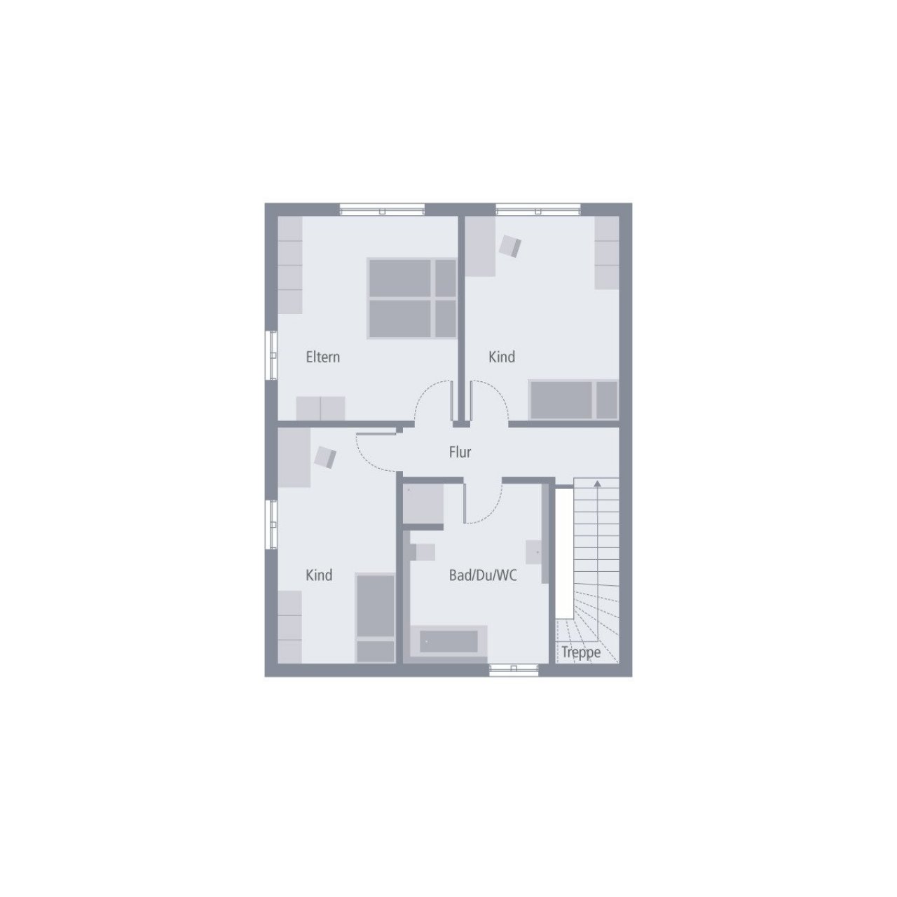 Grundriss Dachgeschoss