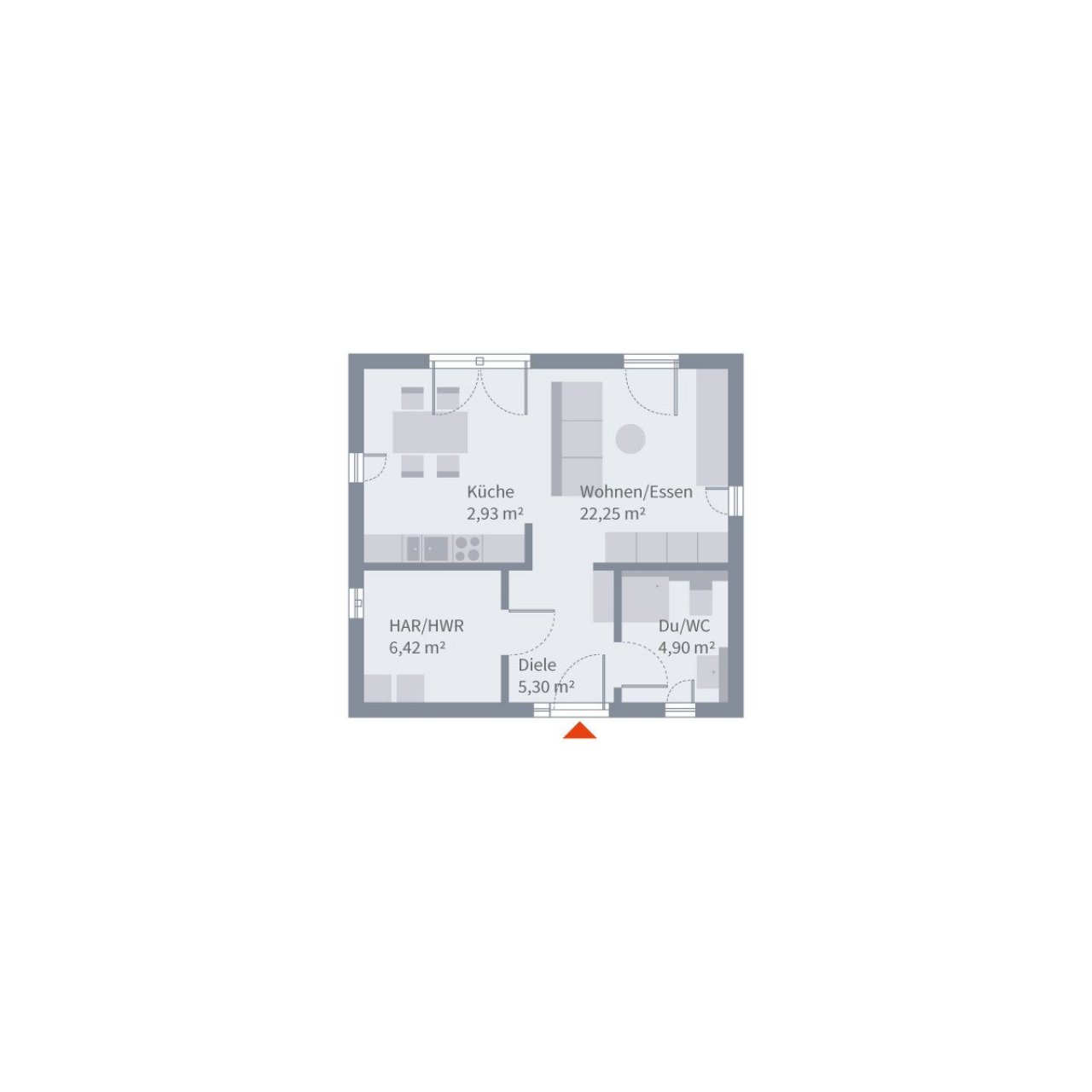 Grundriss Erdgeschoss