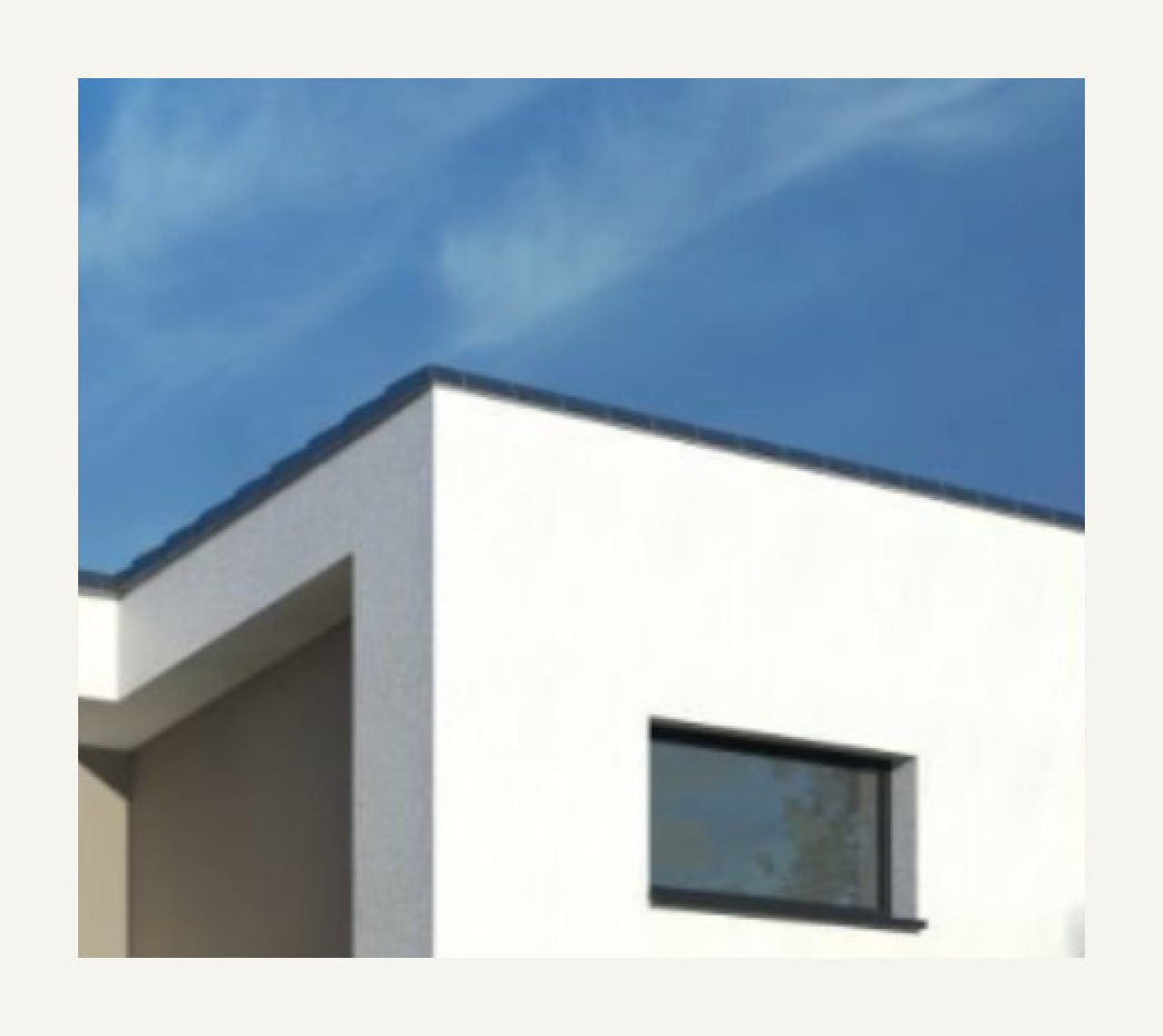 Bungalow 13 Pult – Fensterproportion Ausschnitt – mit Passepartout