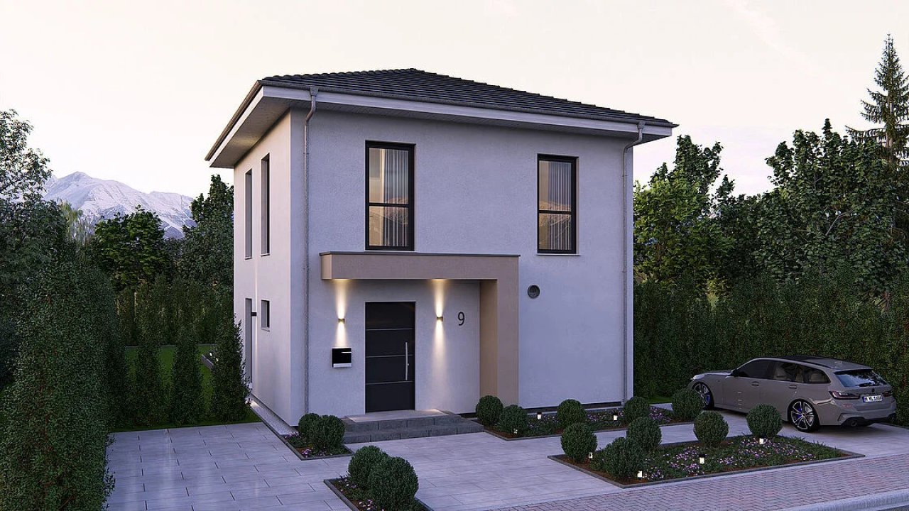 Stadtvilla 09 Eingang