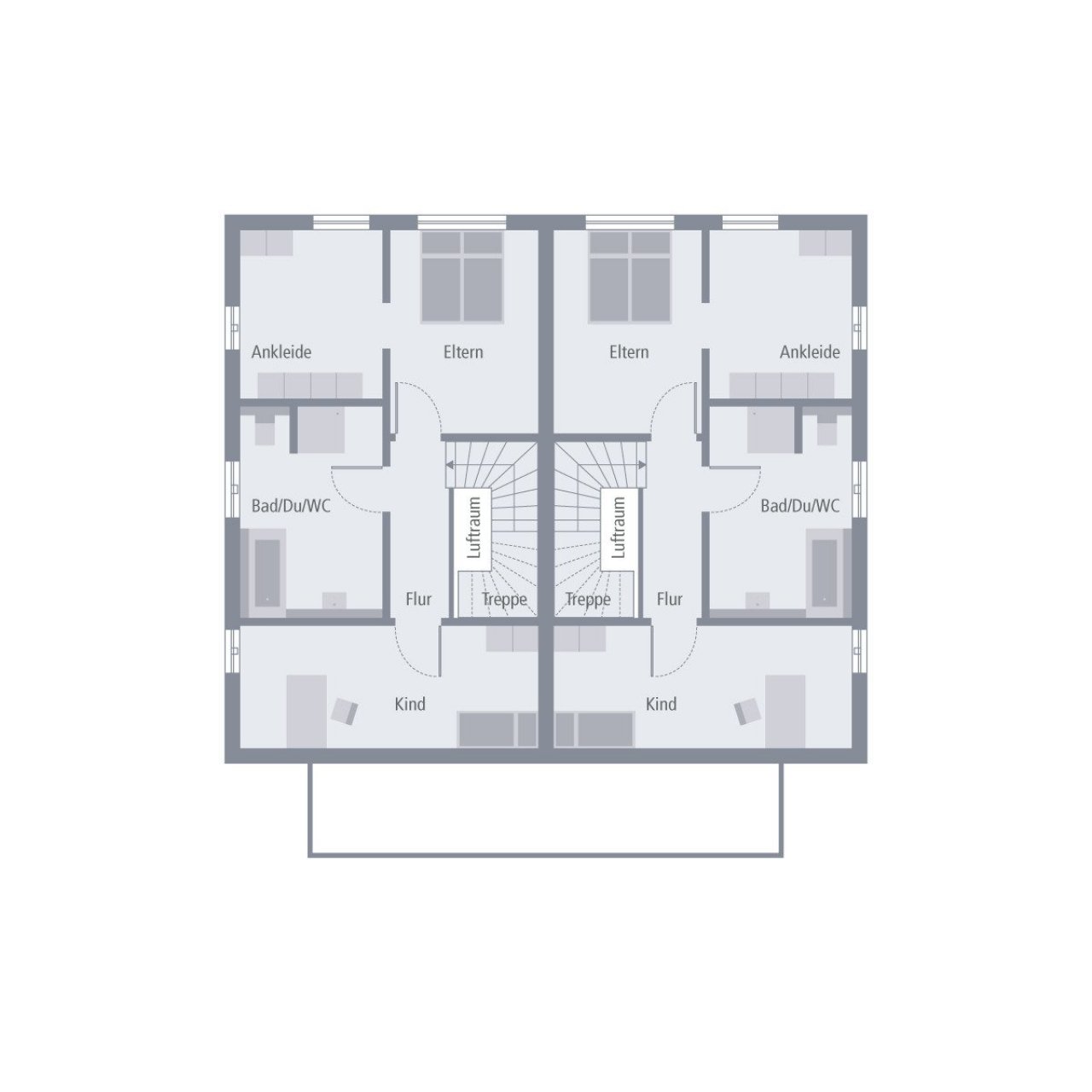 Grundriss Dachgeschoss