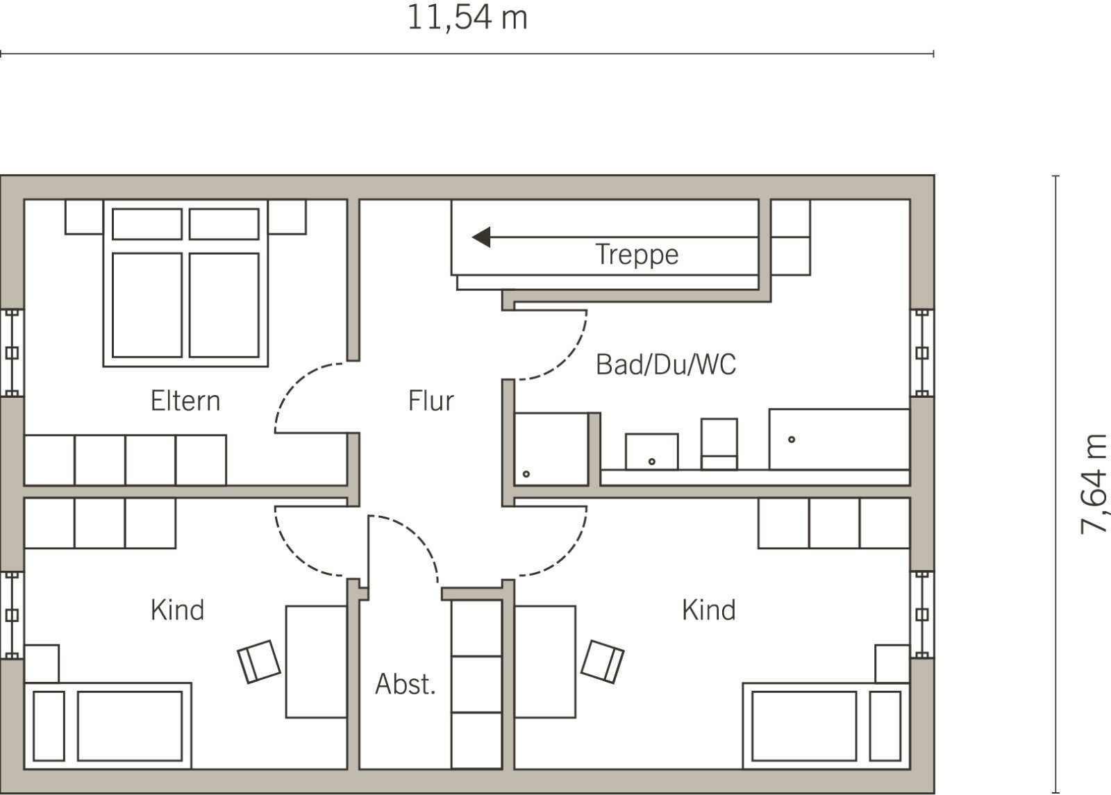 Grundriss Dachgeschoss Grundriss Dachgeschoss
